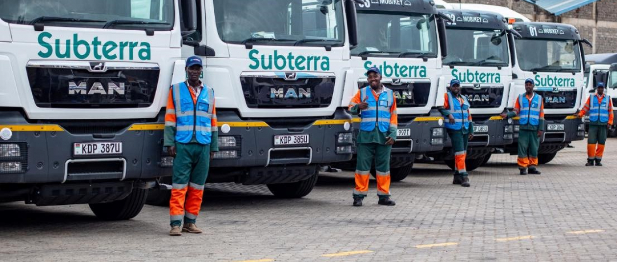 MAN Delivery trucks to Subterra